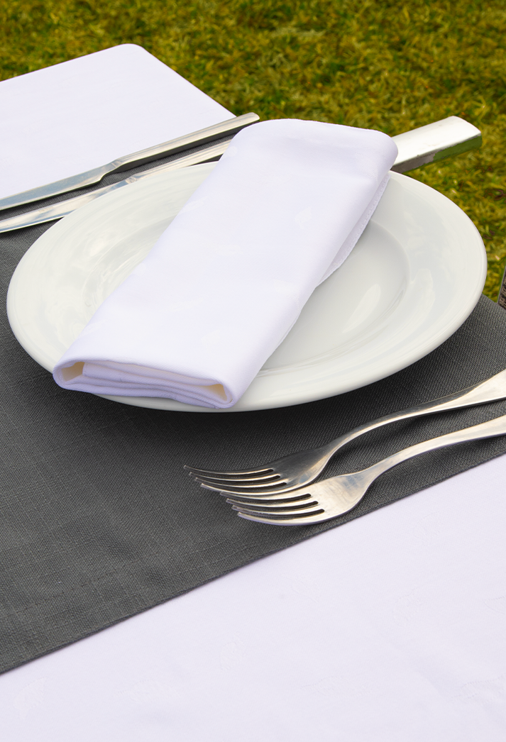 SERVIETTE DE TABLE SATINEE